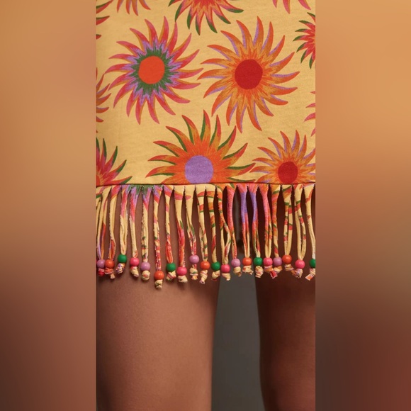 Farm Rio Slim Fringe Mini Dress - Picture 4 of 4